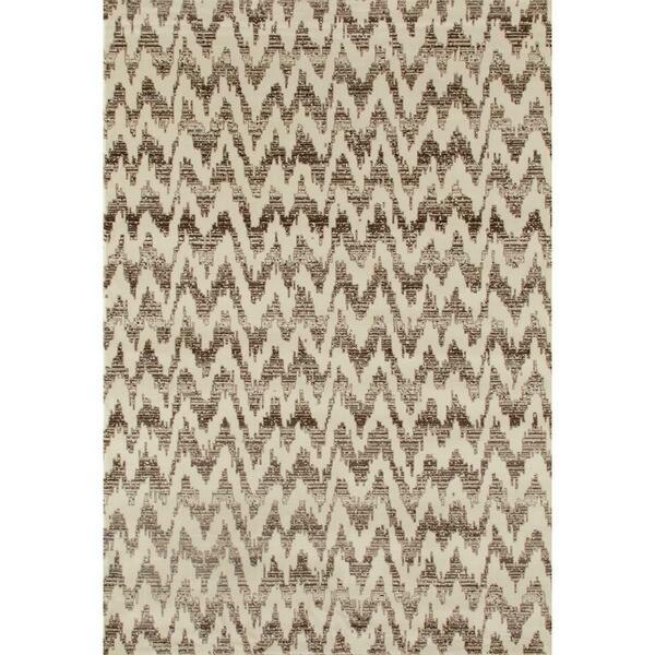 Art Carpet 5 X 8 Ft. Troy Collection Static Woven Area Rug, Beige 25504